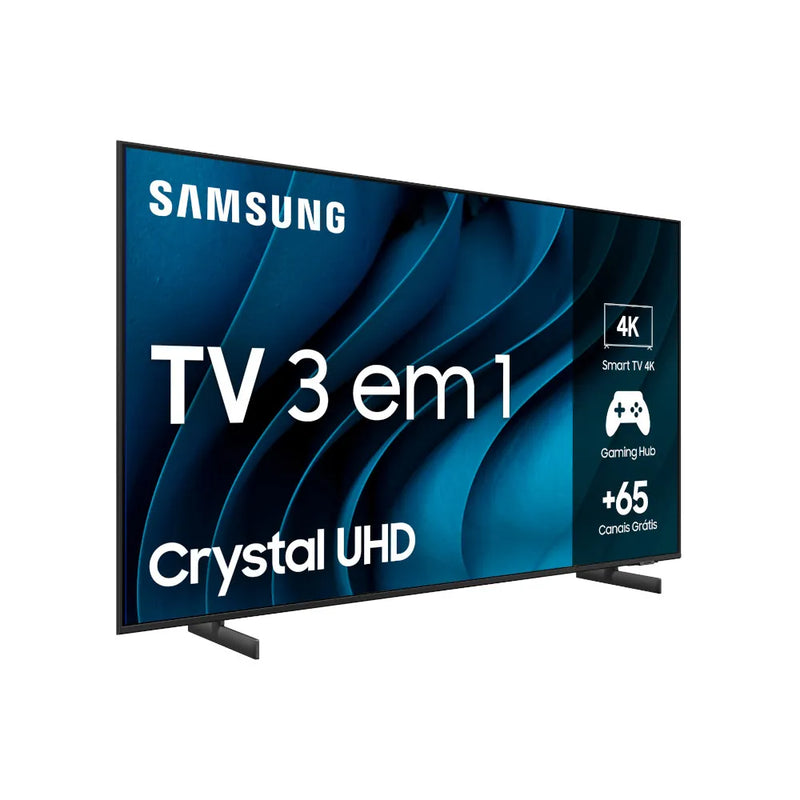 [PROMOÇÃO DE CARNAVAL🎭] TV Smart 55" Crystal UHD 4K 2024 3 em 1 Ultrafina [ÚLTIMAS UNIDADES]